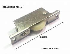 Roda Atas Pintu Sliding Aluminium